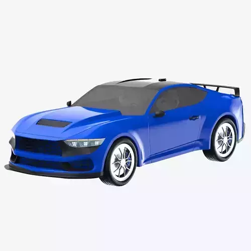 Generic Sport Car Blue