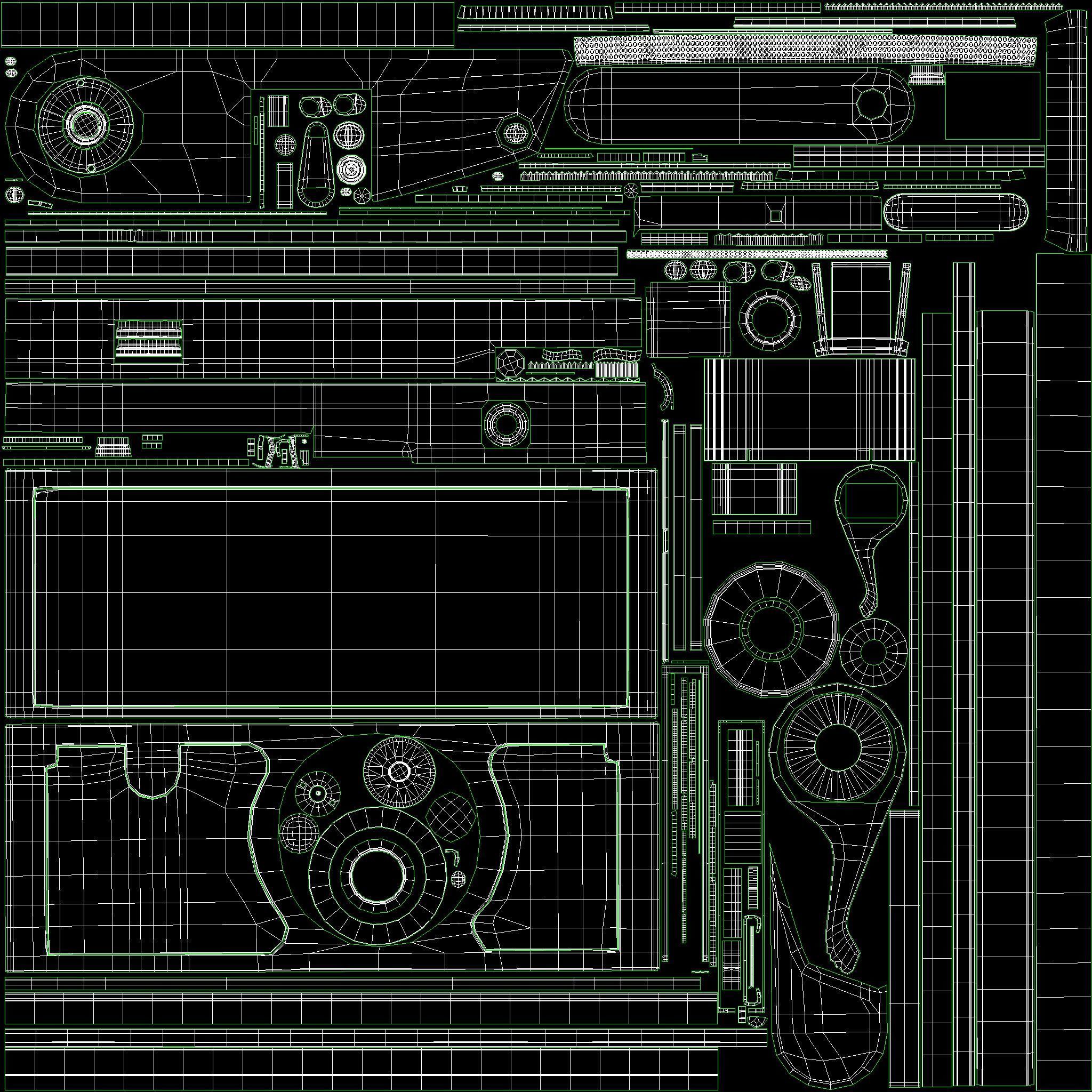 Film camera Zorki-6 3D model_21