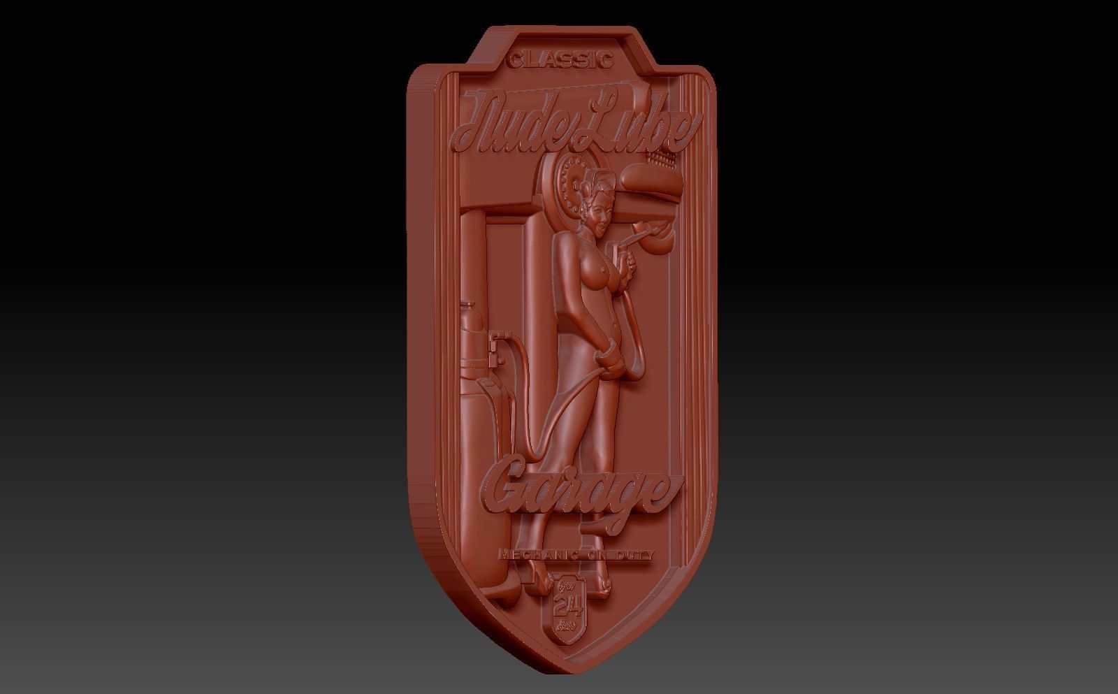 Nube lude garage  3D print model_3