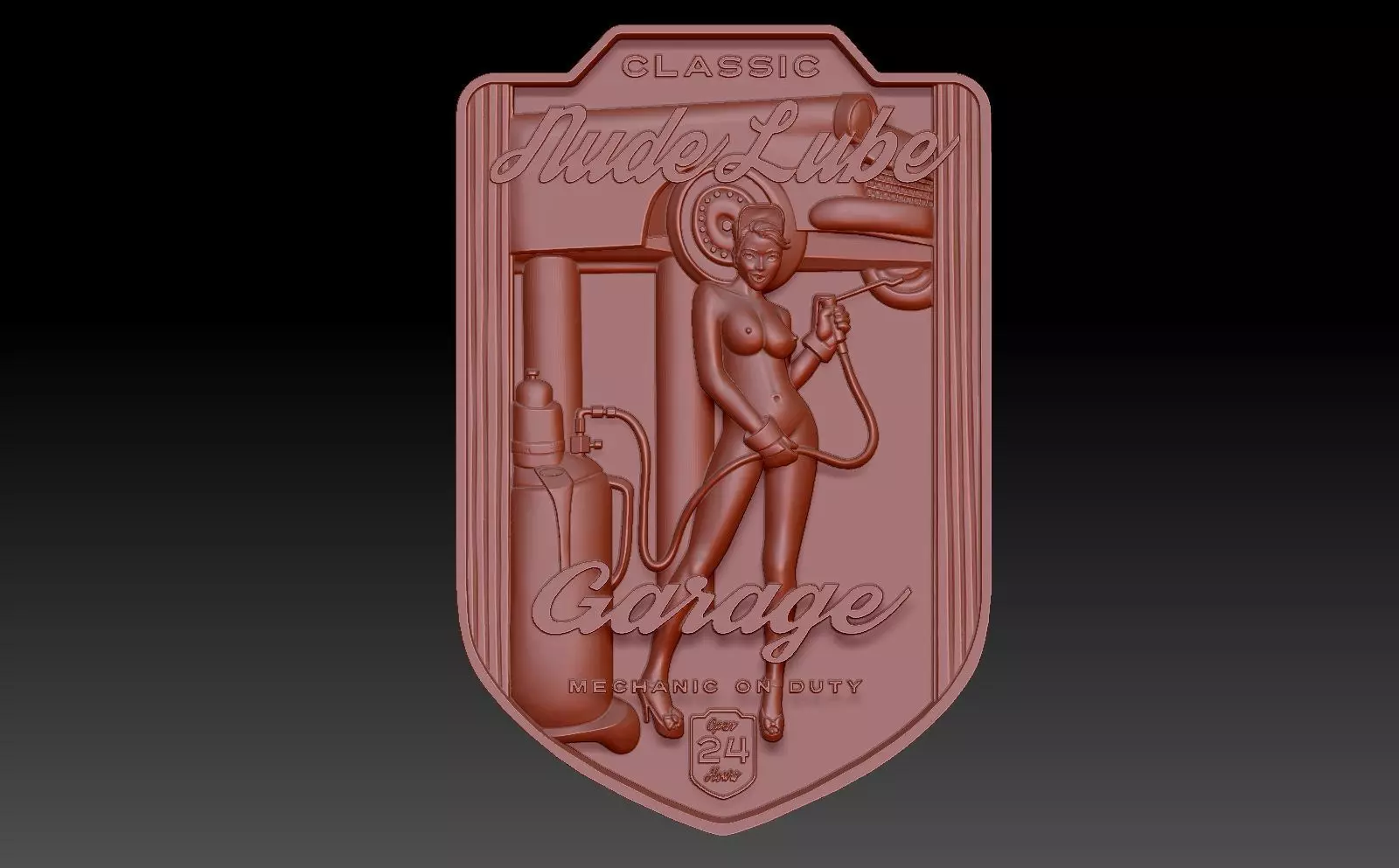 Nube lude garage  3D print model_0