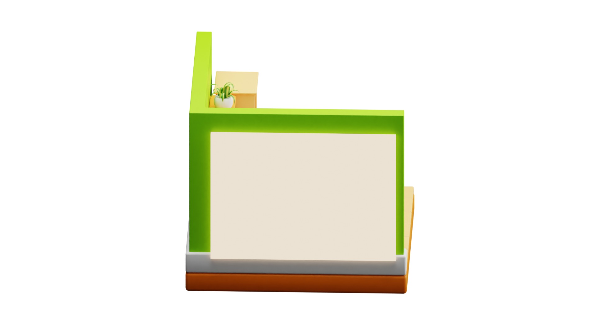 Workspace Room 3D model_12