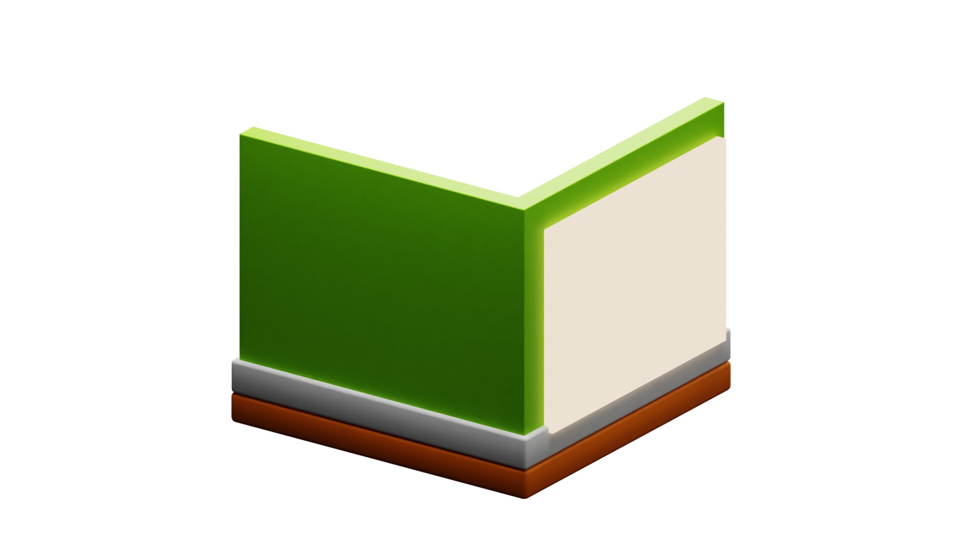 Workspace Room 3D model_9