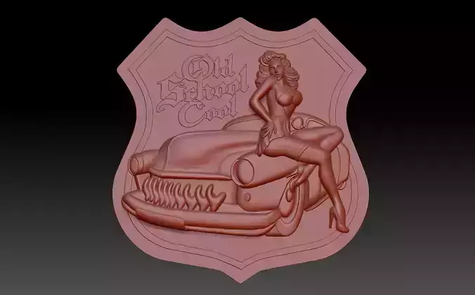 Old scholl cool  3D print model