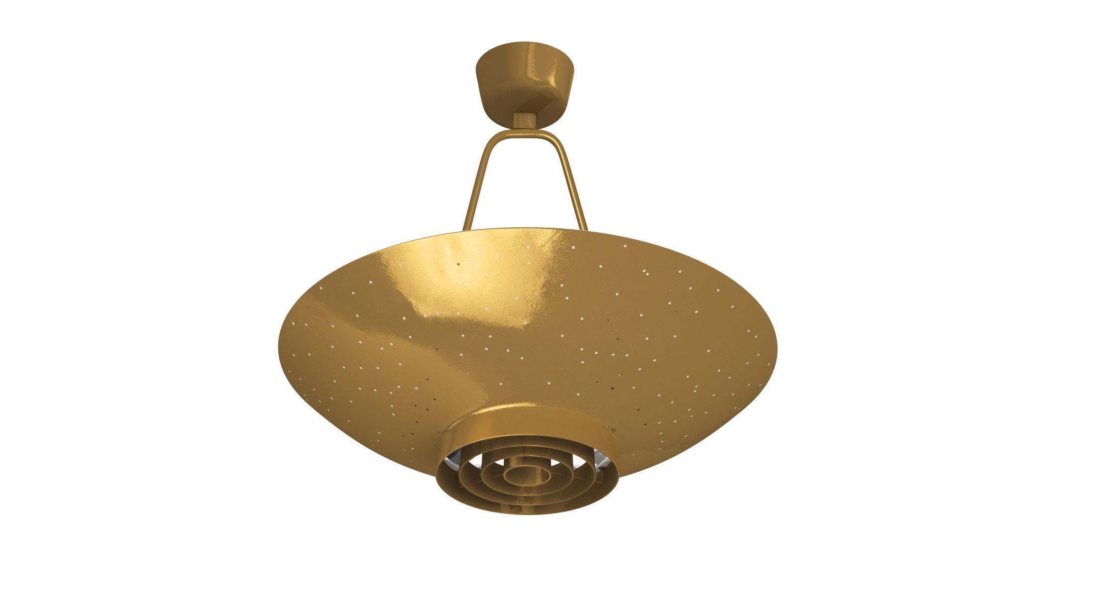 Ceiling Lamp 3D model_2