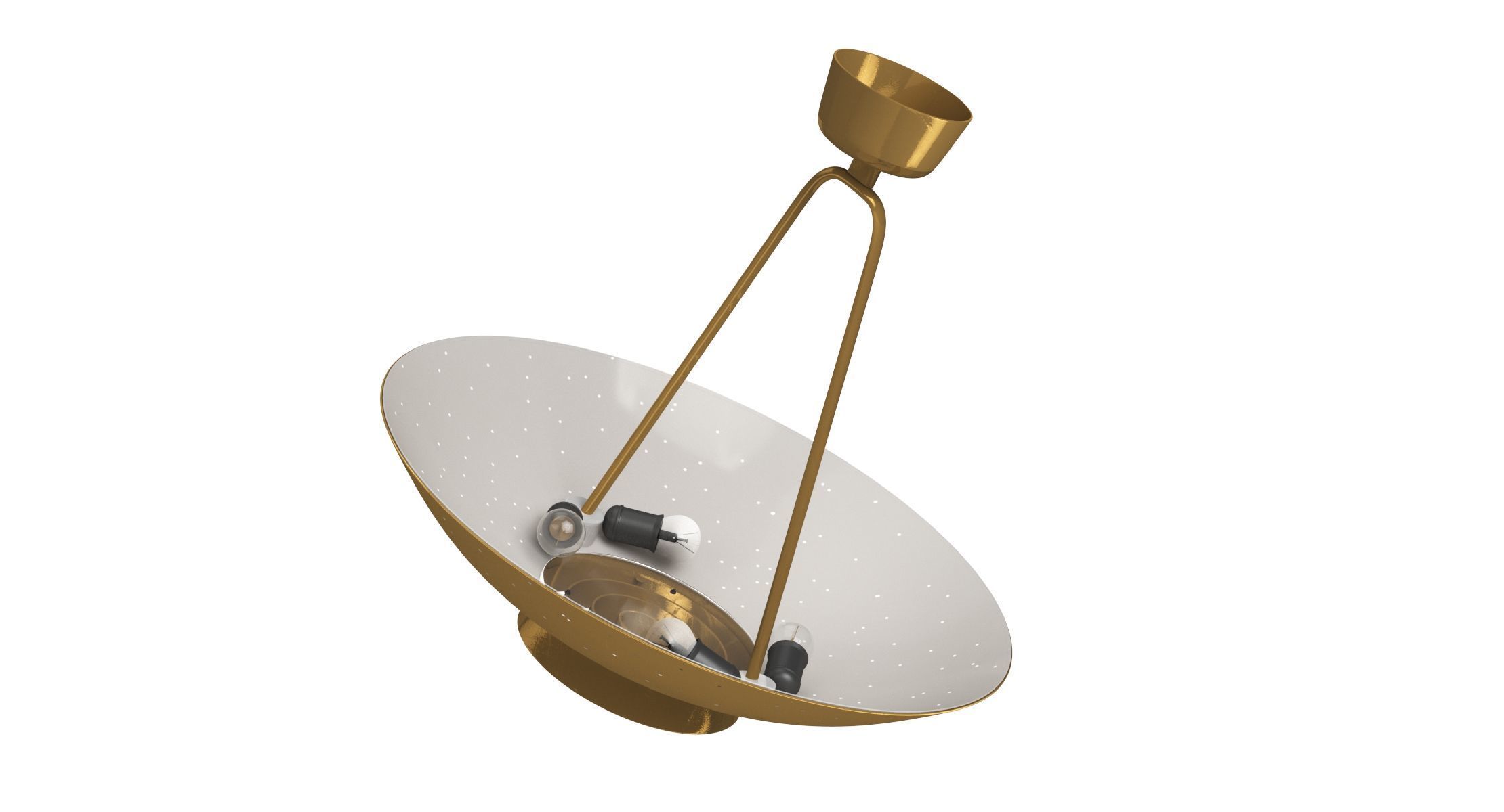 Ceiling Lamp 3D model_3