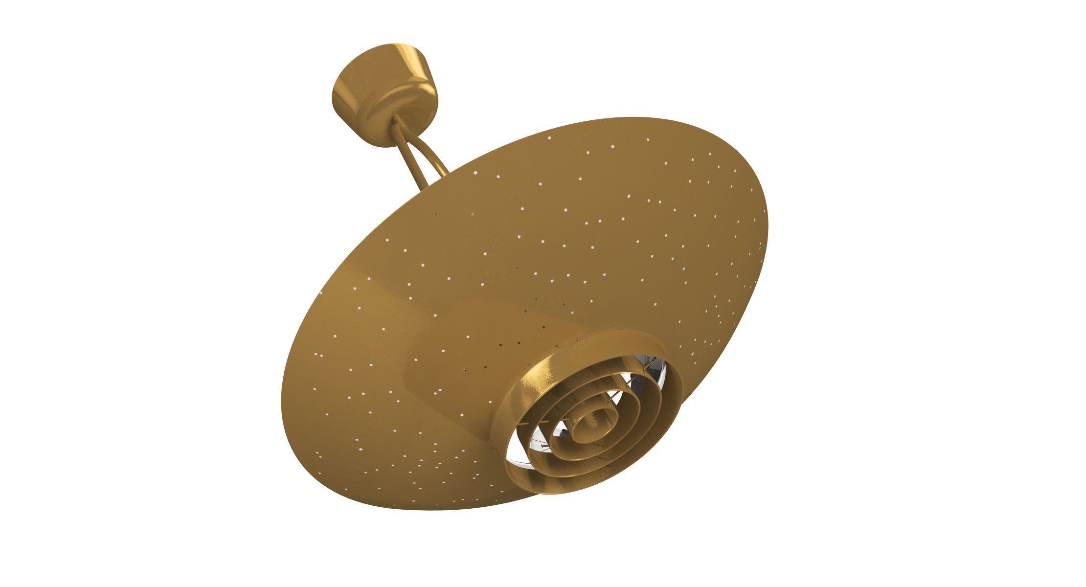 Ceiling Lamp 3D model_4