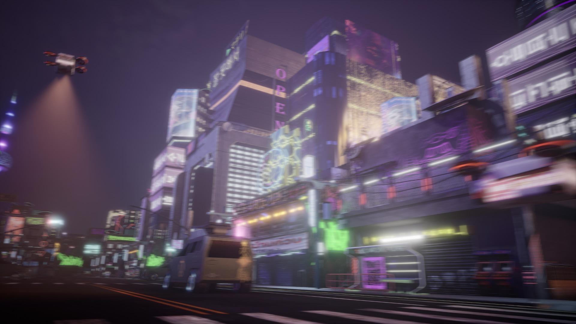 Cyber City Asset Pack 3D model_1