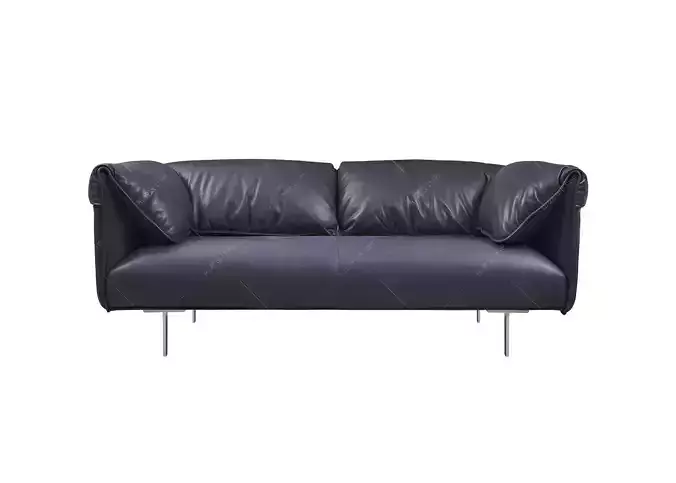 sofa chair armchair furniture houseware cushion 3D model