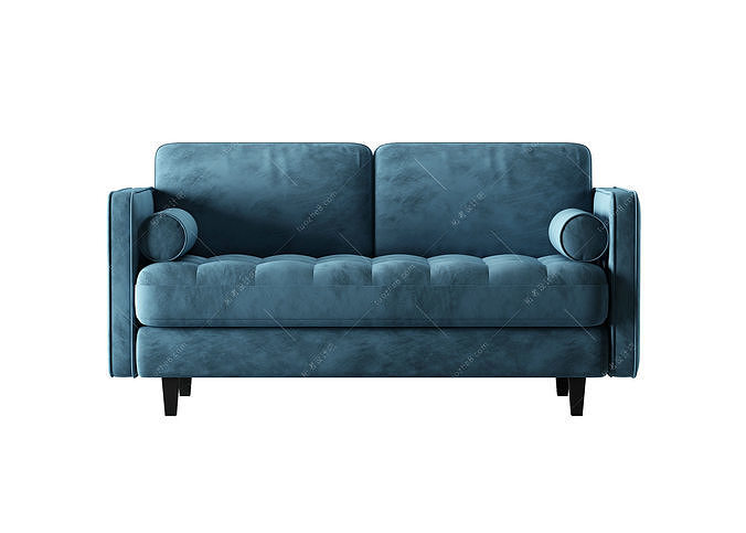 sofa chair armchair furniture houseware cushion 3D model
