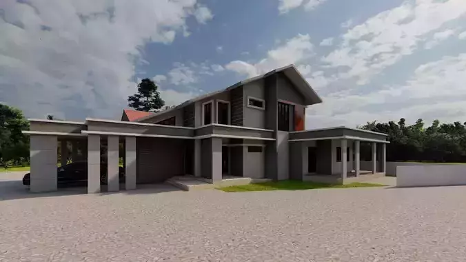 Casa Scene-villa-modern house