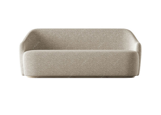 sofa chair armchair furniture houseware cushion 3D model