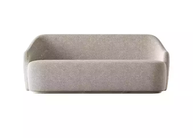 sofa chair armchair furniture houseware cushion 3D model