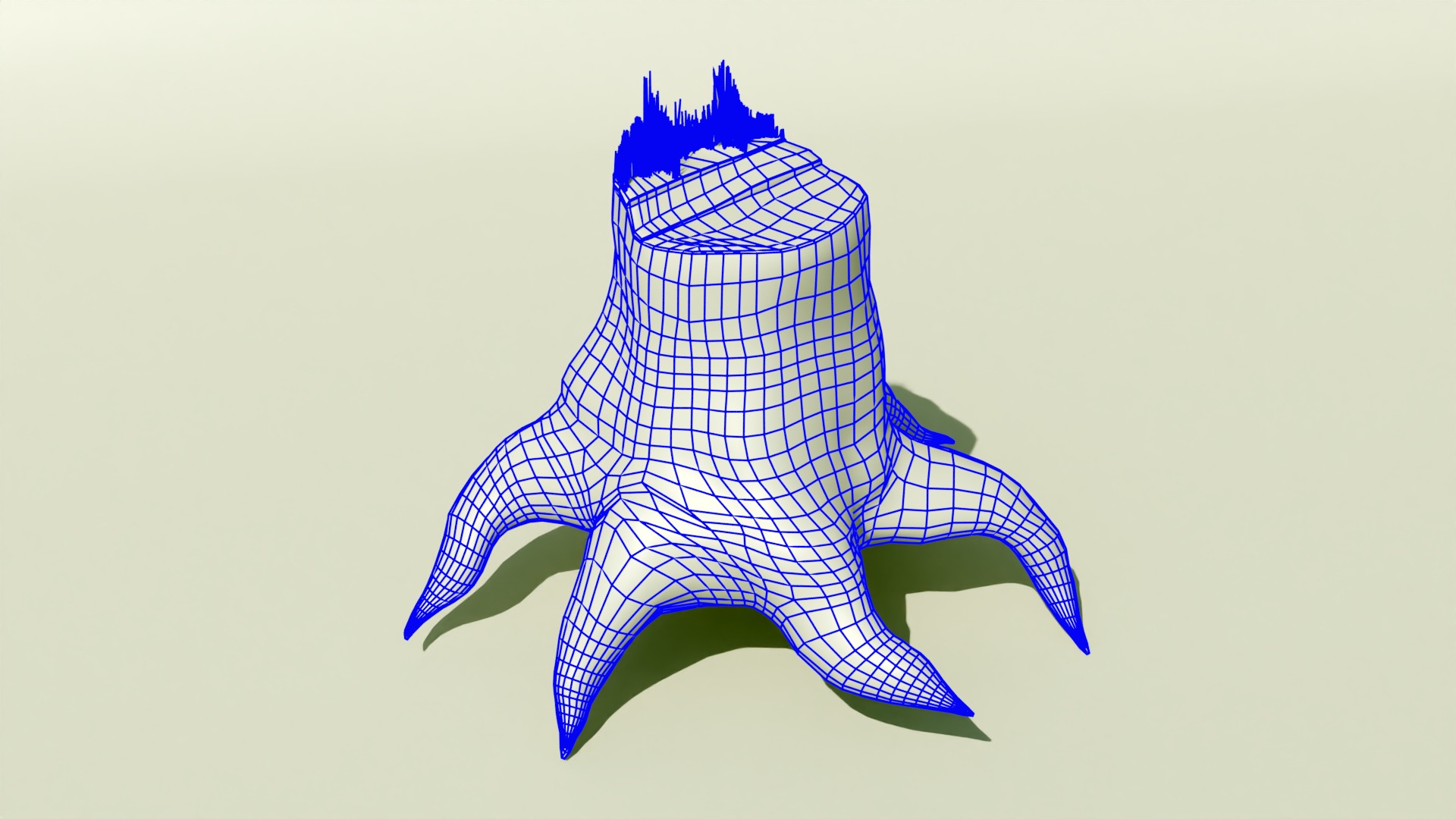 Tree Trunk Collection Low-poly 3D model_19