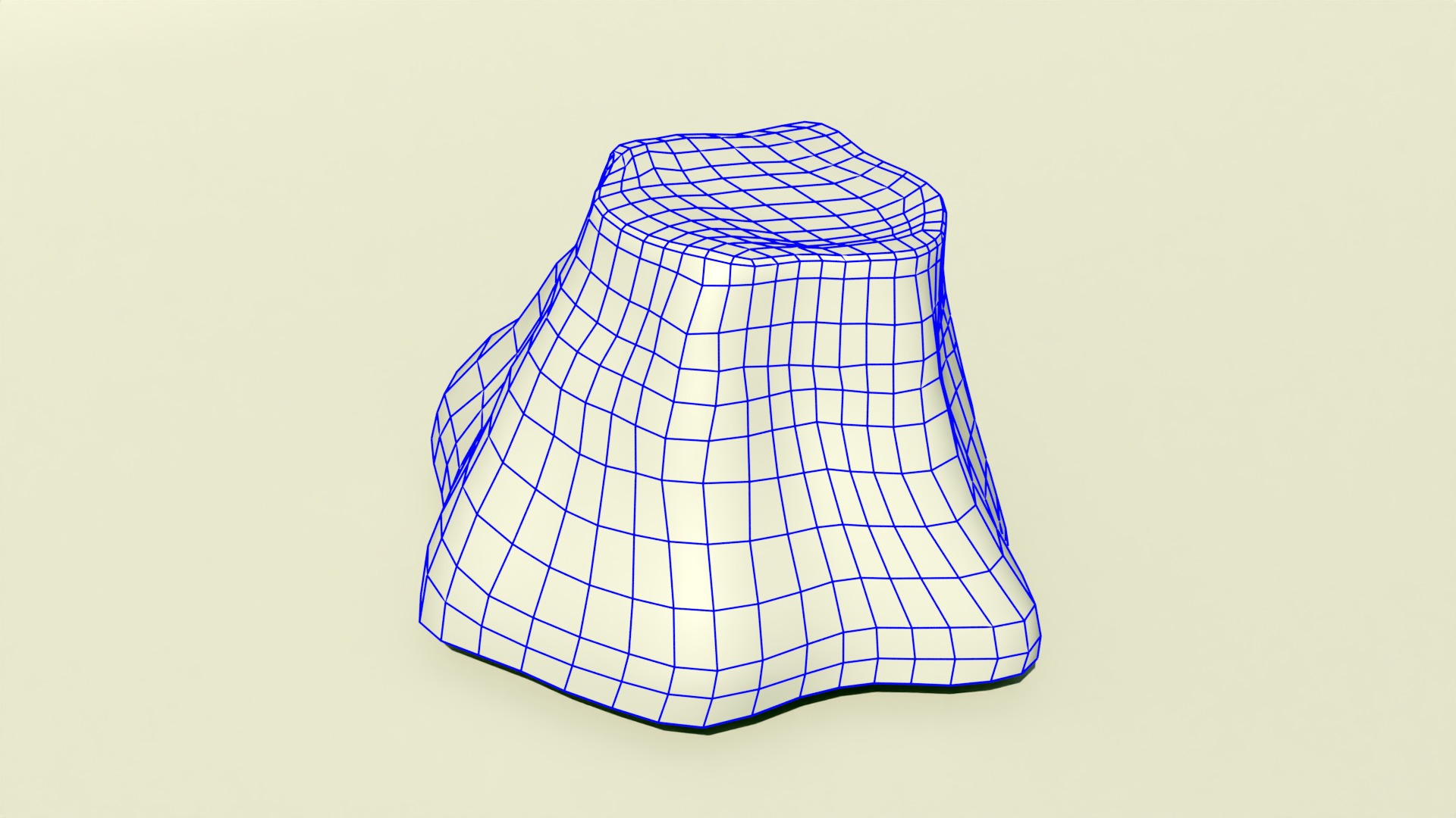 Tree Trunk Collection Low-poly 3D model_11