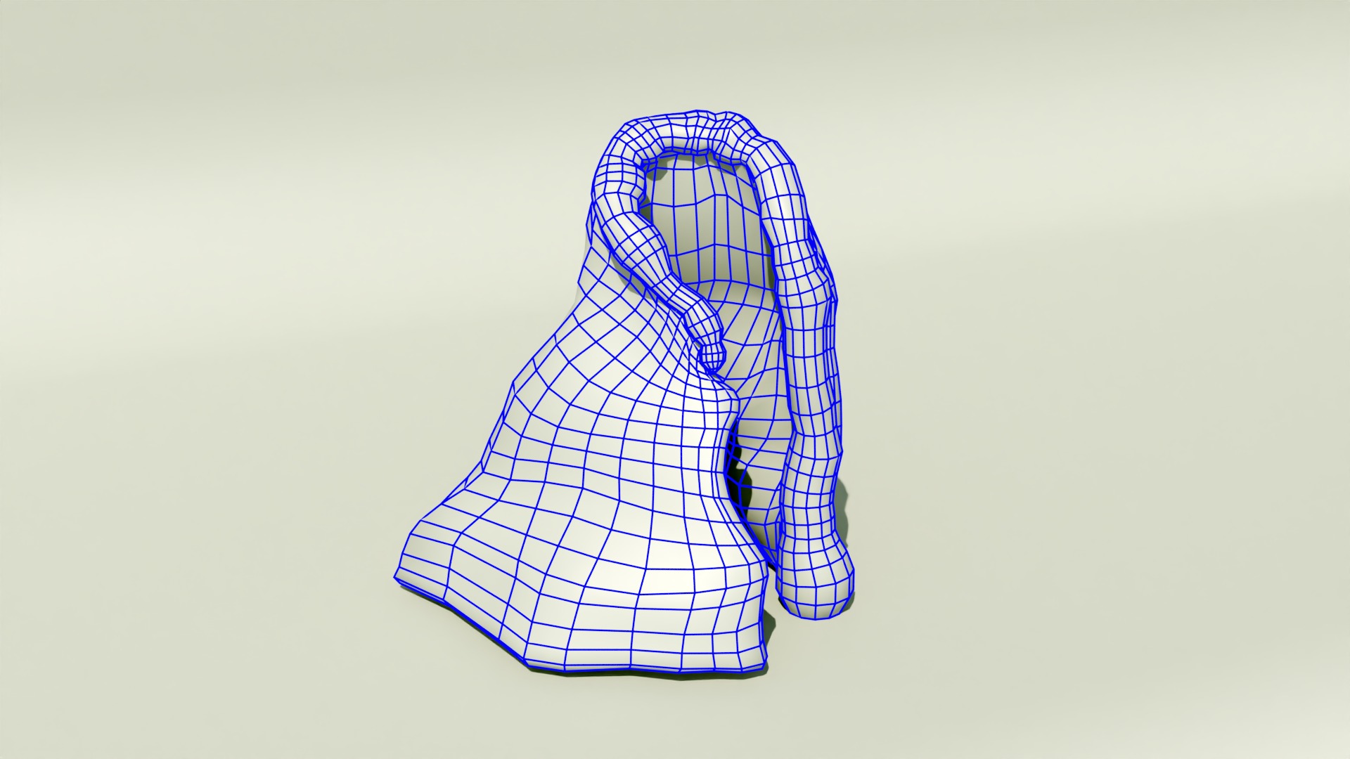 Tree Trunk Collection Low-poly 3D model_5