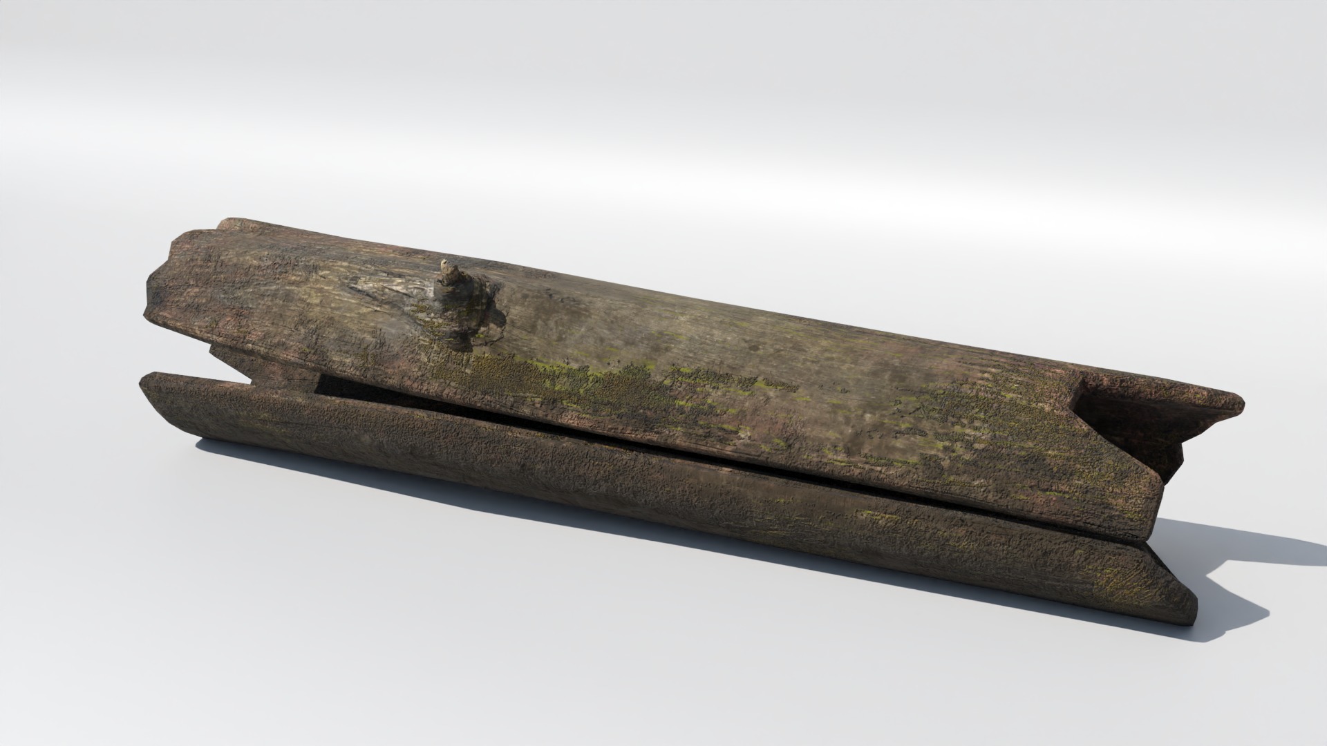 Tree Trunk Collection Low-poly 3D model_30