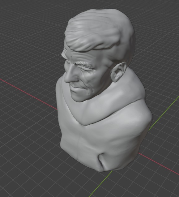 Edmund Hillary 3D print model_2