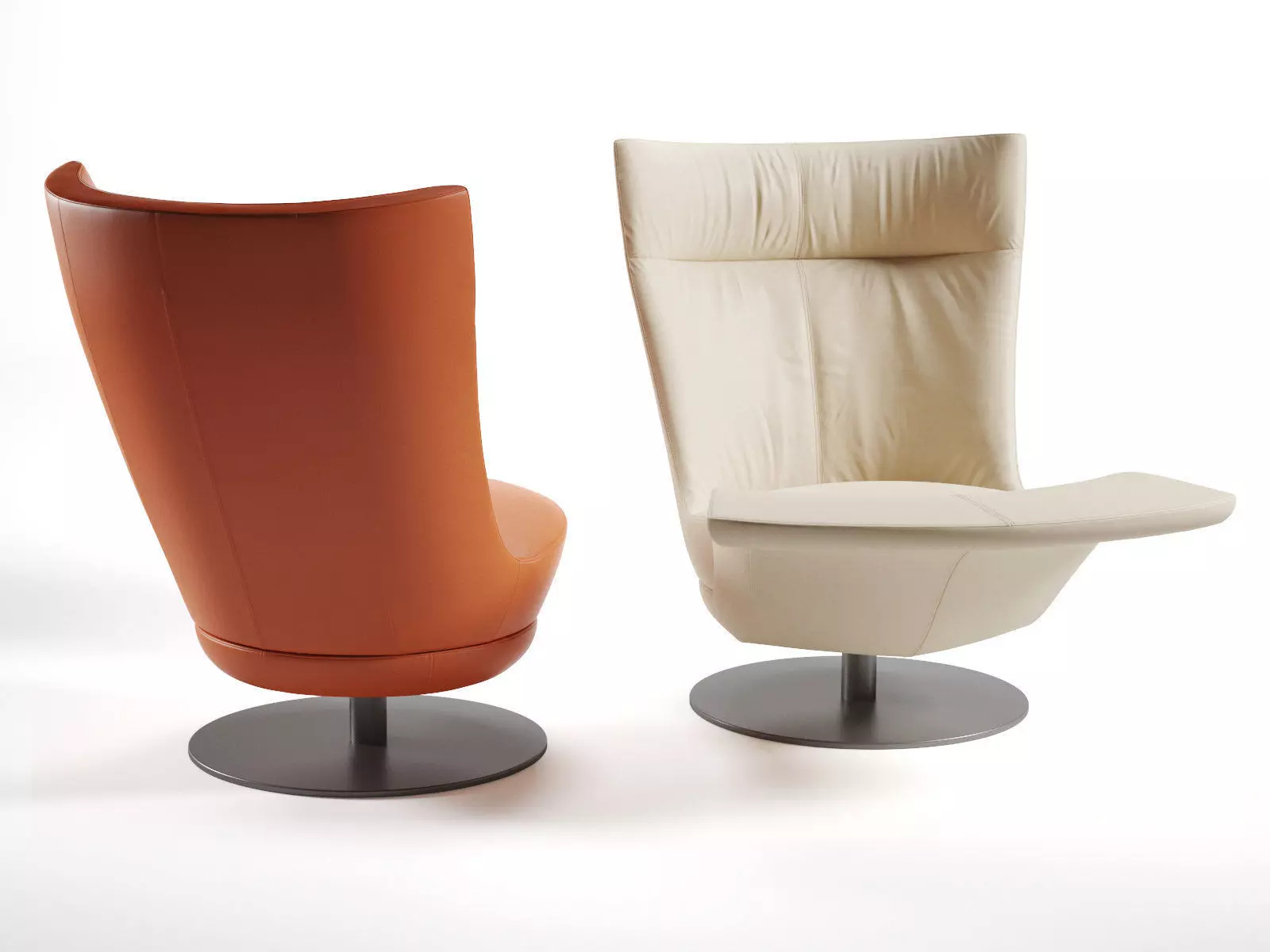 FM 180 Armchair 3D model_0