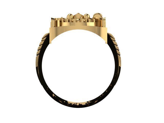 Balaji Ring 3D print model_3