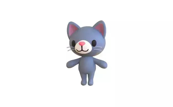 Little animal cute - Cat cute - Character003 