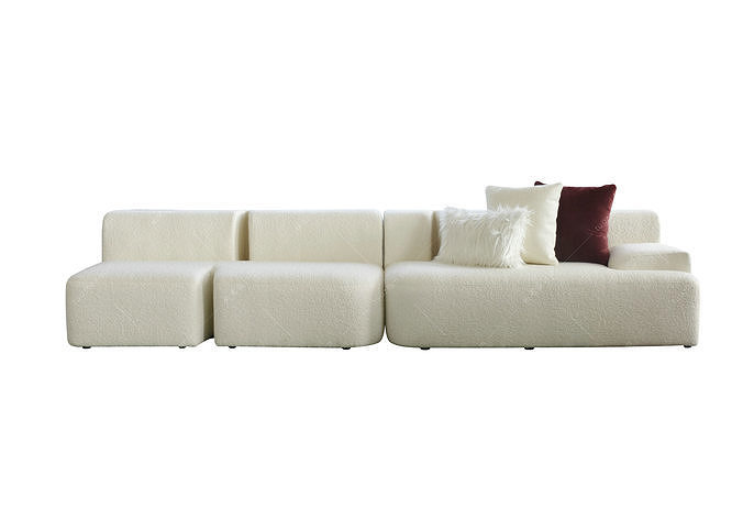 sofa chair armchair furniture houseware cushion 3D model