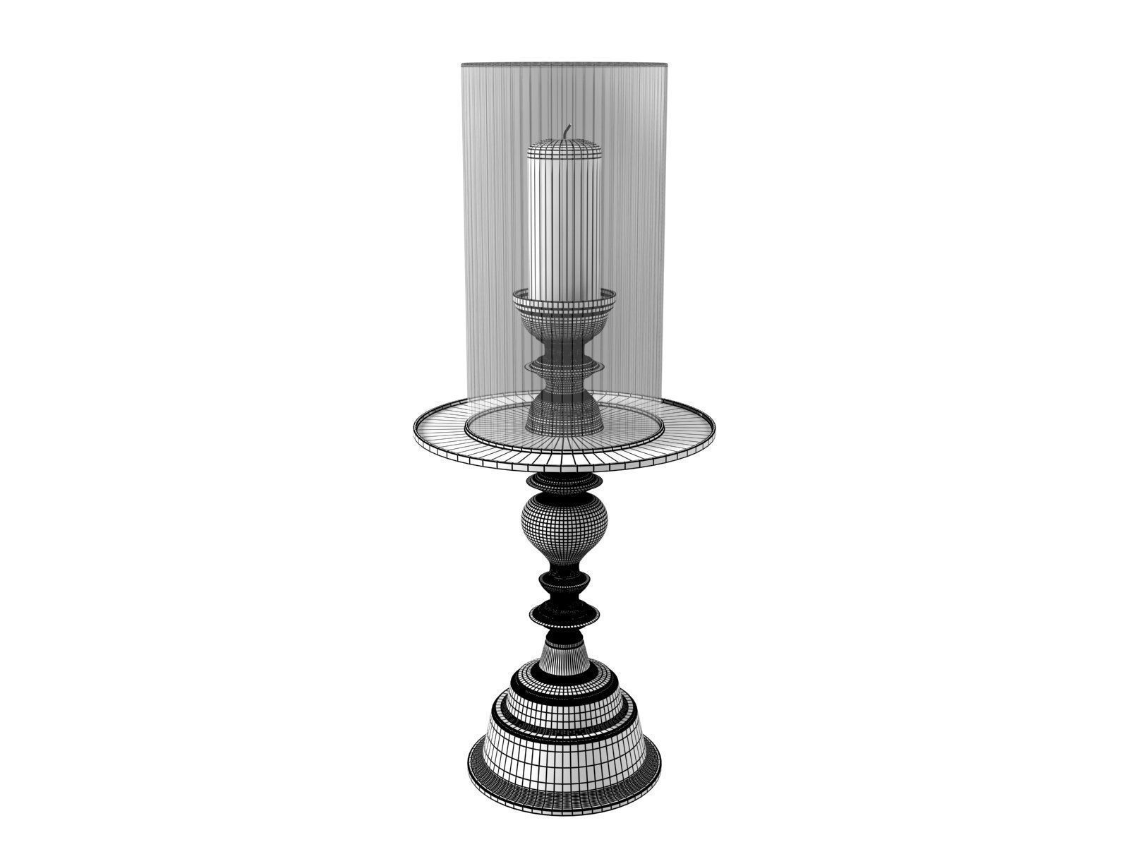 Muse Design Hurricane Candle Holders 3D model_3