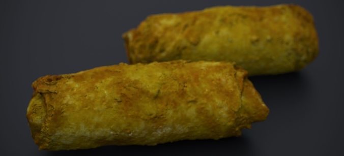 CHICKEN EGG ROLLS 2024 3D model 4