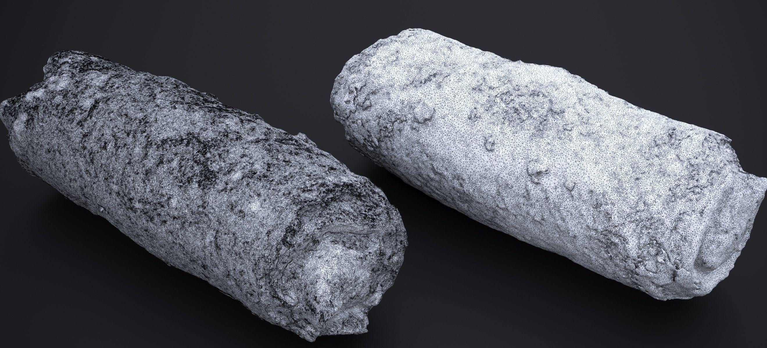 CHICKEN EGG ROLLS 2024 3D model_11