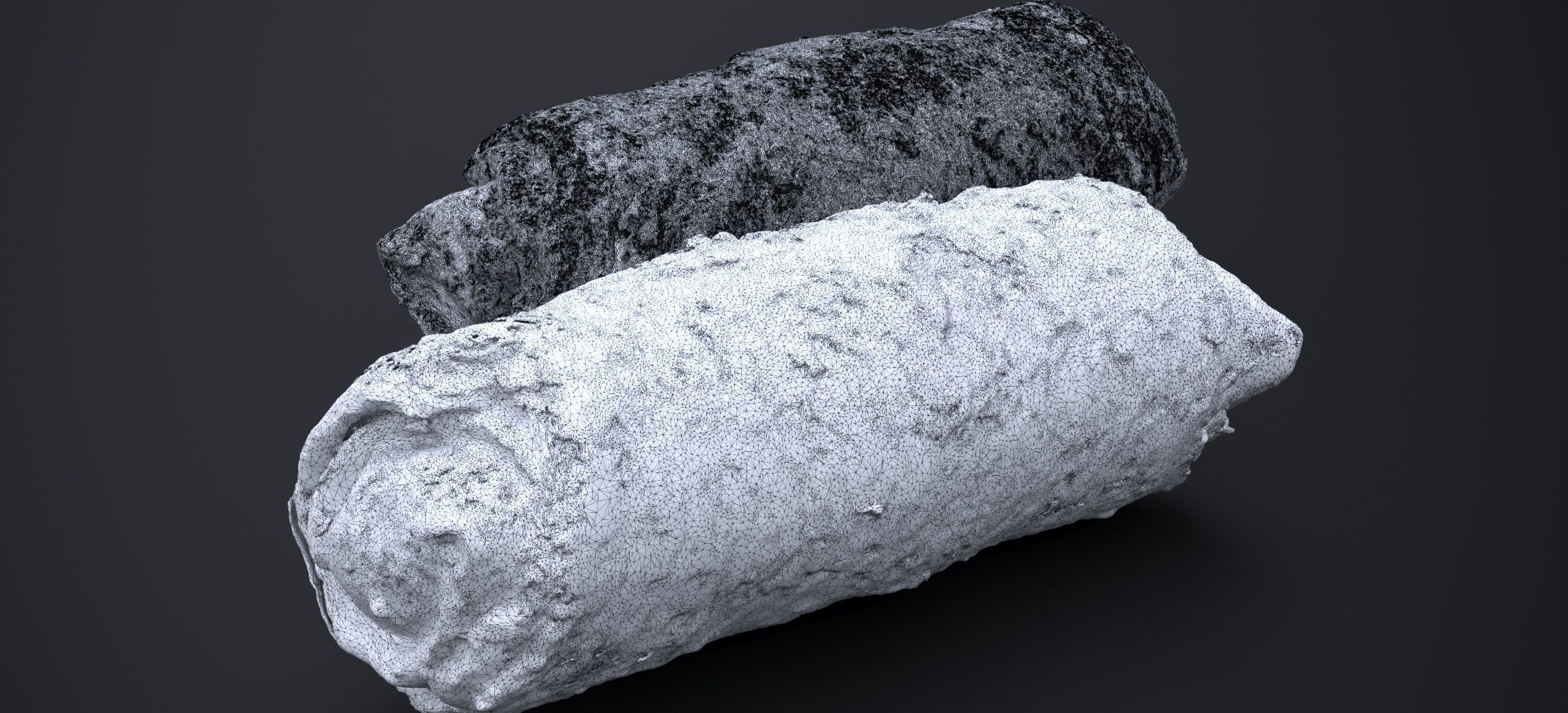 CHICKEN EGG ROLLS 2024 3D model_13