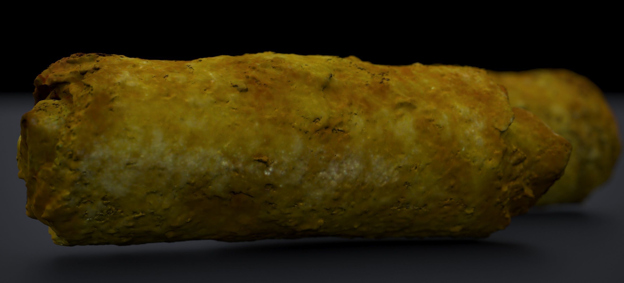 CHICKEN EGG ROLLS 2024 3D model_8