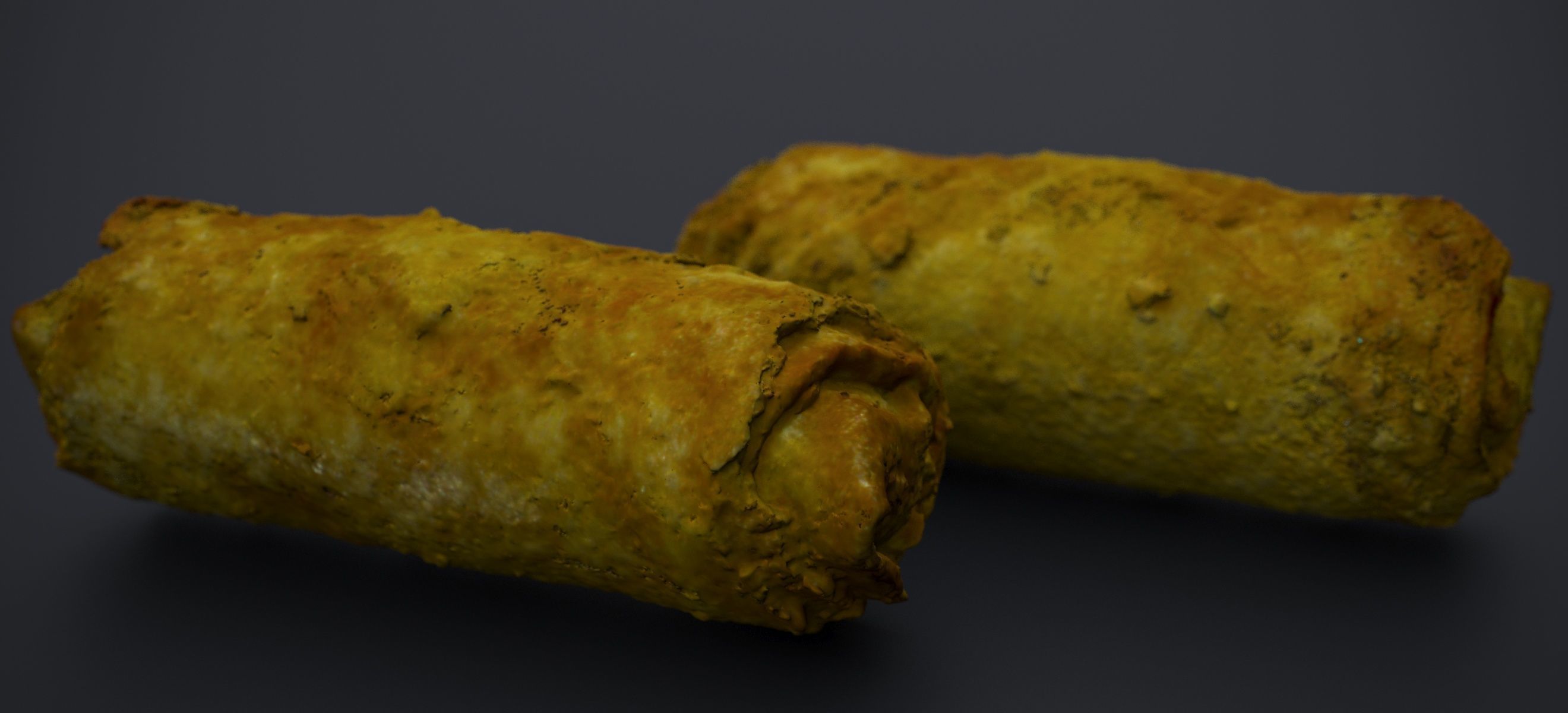 CHICKEN EGG ROLLS 2024 3D model_4