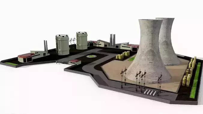  power plant nuclear base