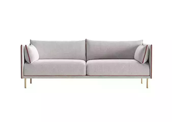sofa chair armchair furniture houseware cushion seating modern 3D model
