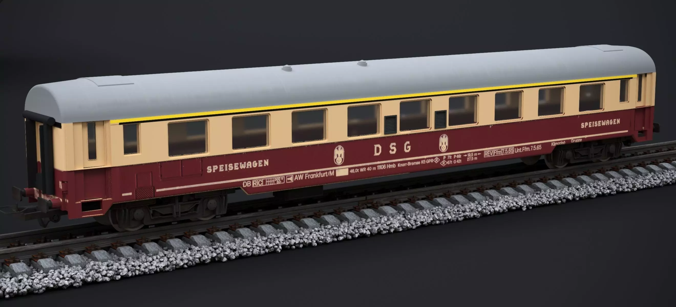 DB DSG SPIEWAGEN COACH KE-GPR-R-63 2023 3D model_0