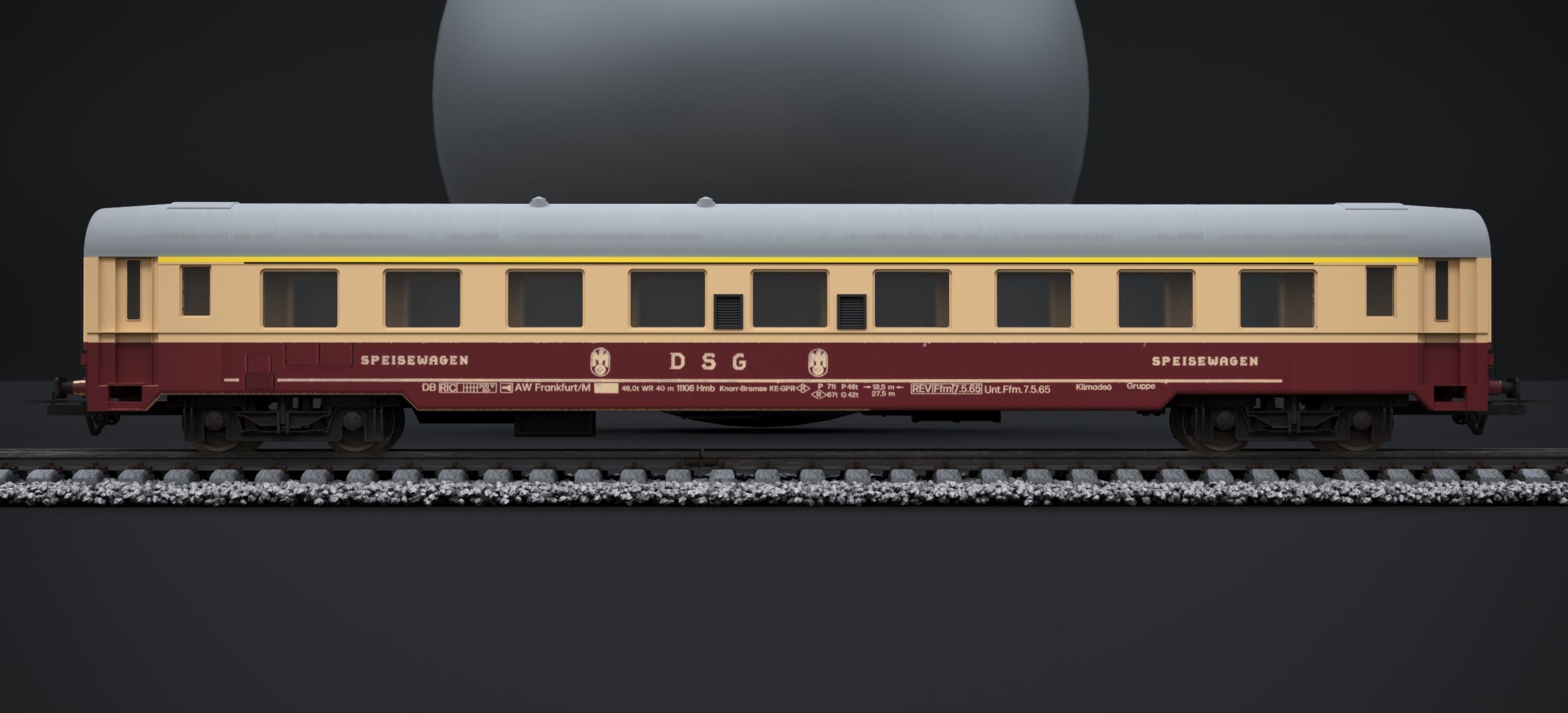 DB DSG SPIEWAGEN COACH KE-GPR-R-63 2023 3D model_9