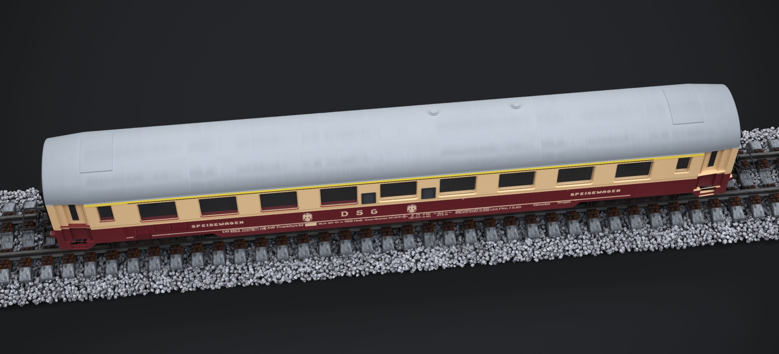 DB DSG SPIEWAGEN COACH KE-GPR-R-63 2023 3D model_8