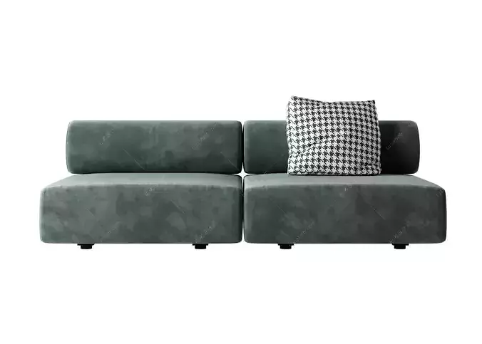 sofa chair armchair furniture houseware cushion seating modern 3D model