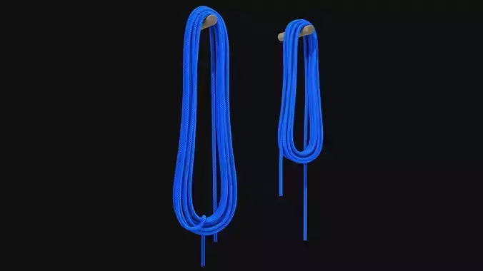 High poly 2 ROPES 3D model