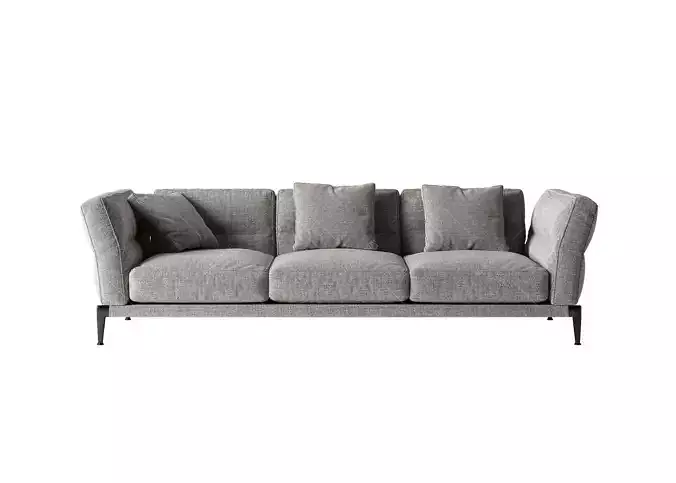 sofa chair armchair furniture houseware cushion seating modern 3D model