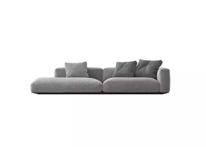 sofa chair armchair furniture houseware cushion seating modern 3D model