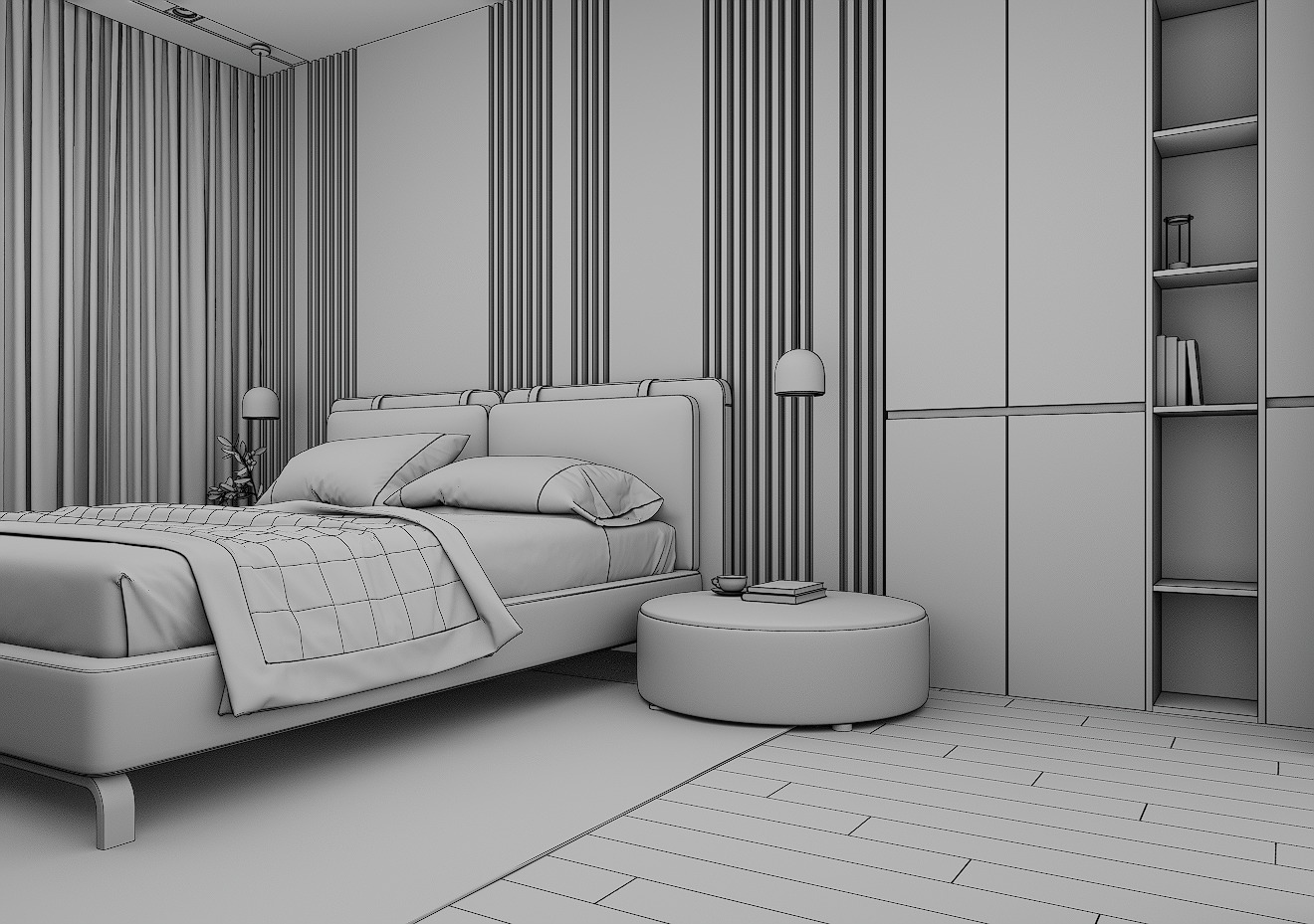BEDROOM DESIGN 3D model_14