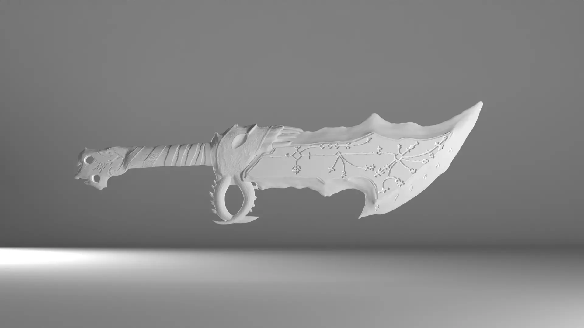 Blades of Chaos from God of War 3D print model