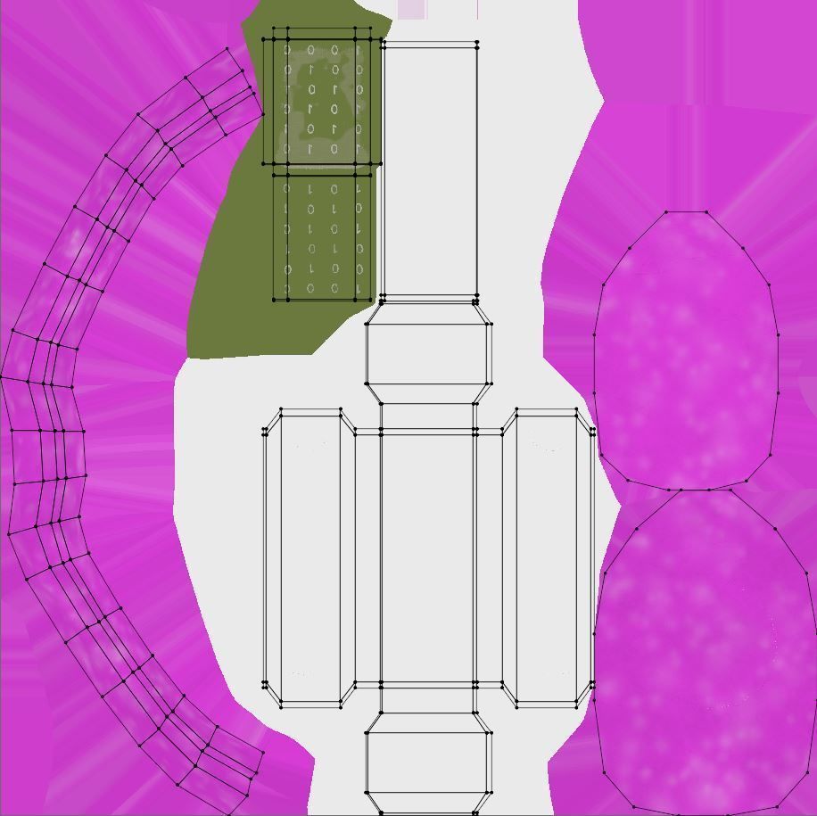 Futuristic Female Robot  3D model_23