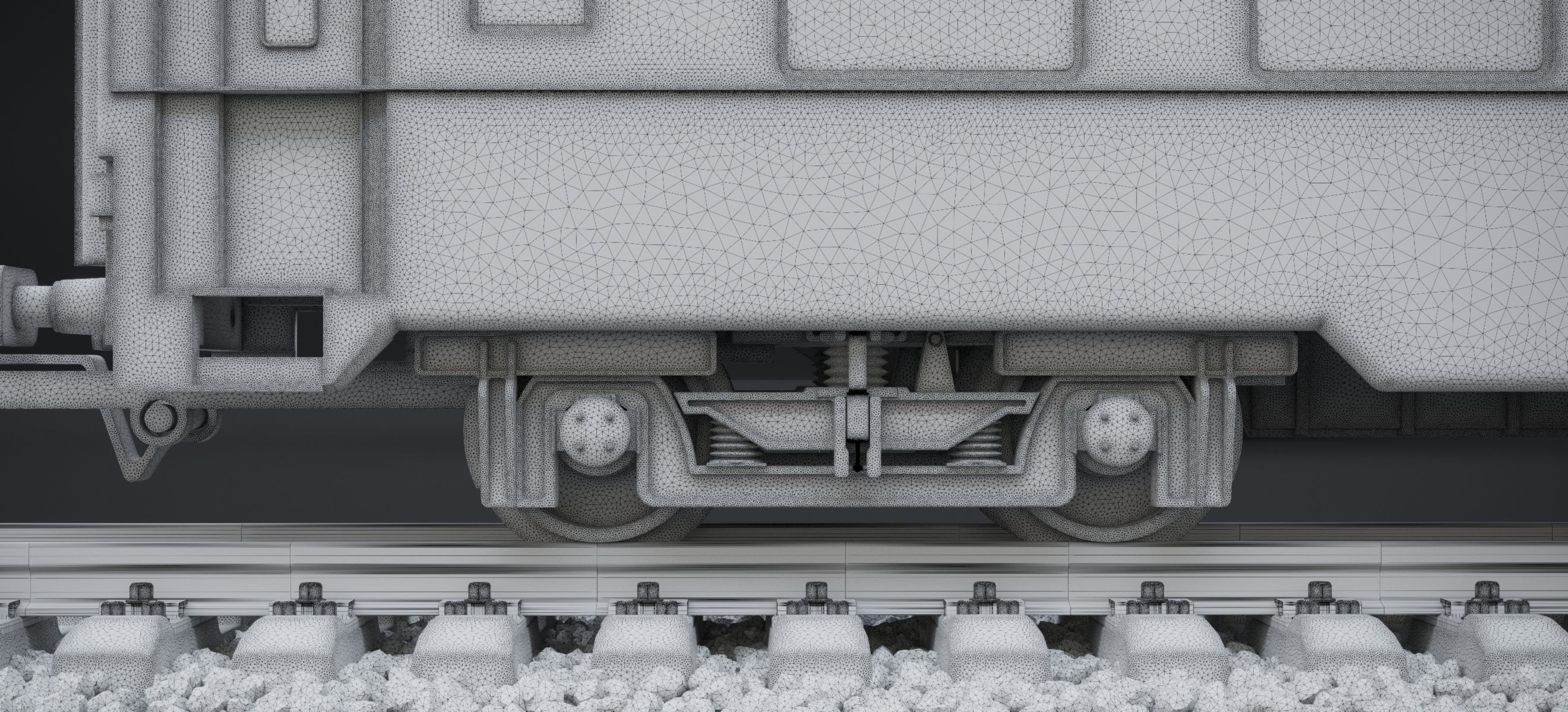 DB NAVY BLUE COACH KE-GPR-R-63 2023 3D model_20