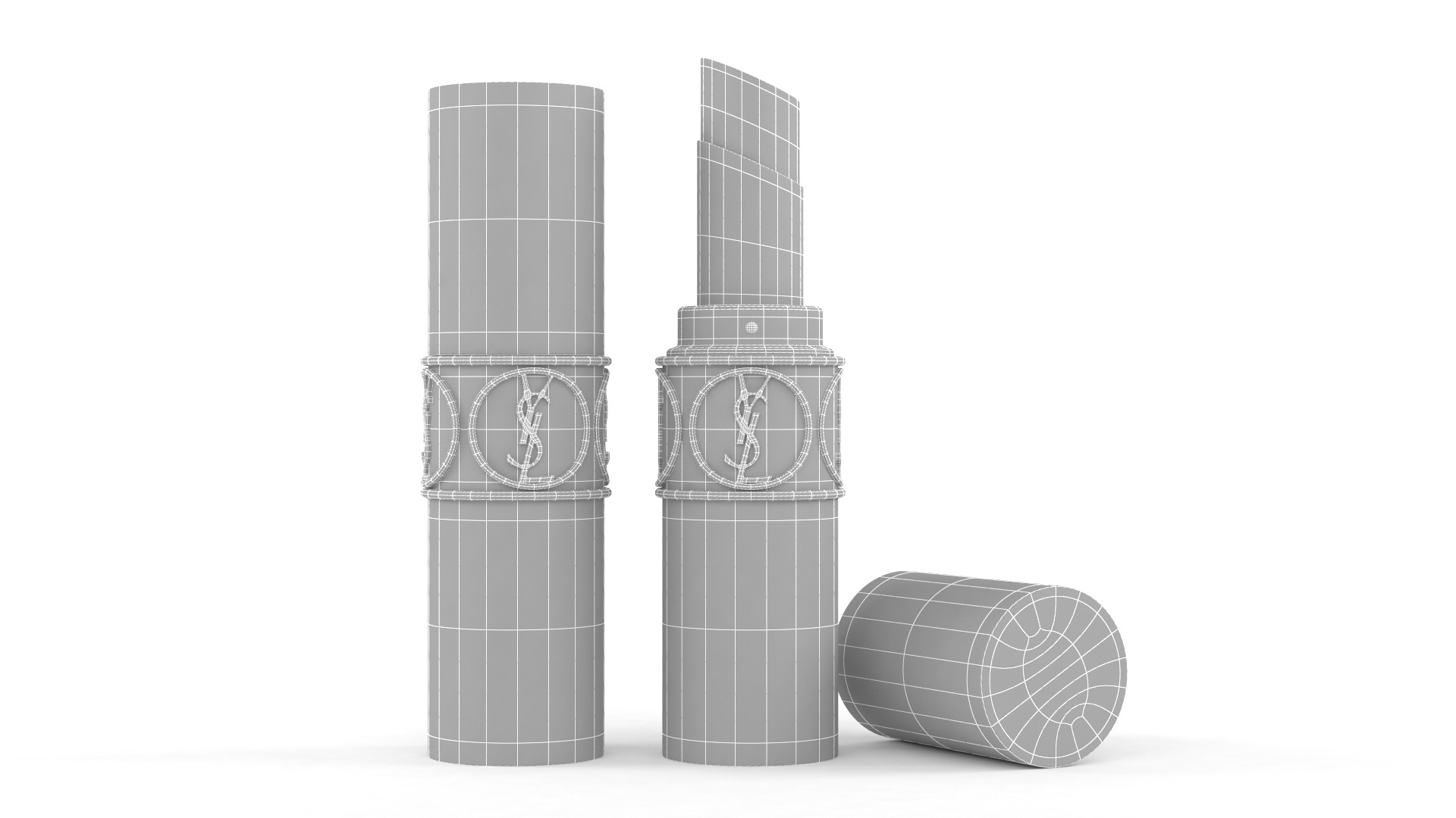 Lipstick 3D model_5