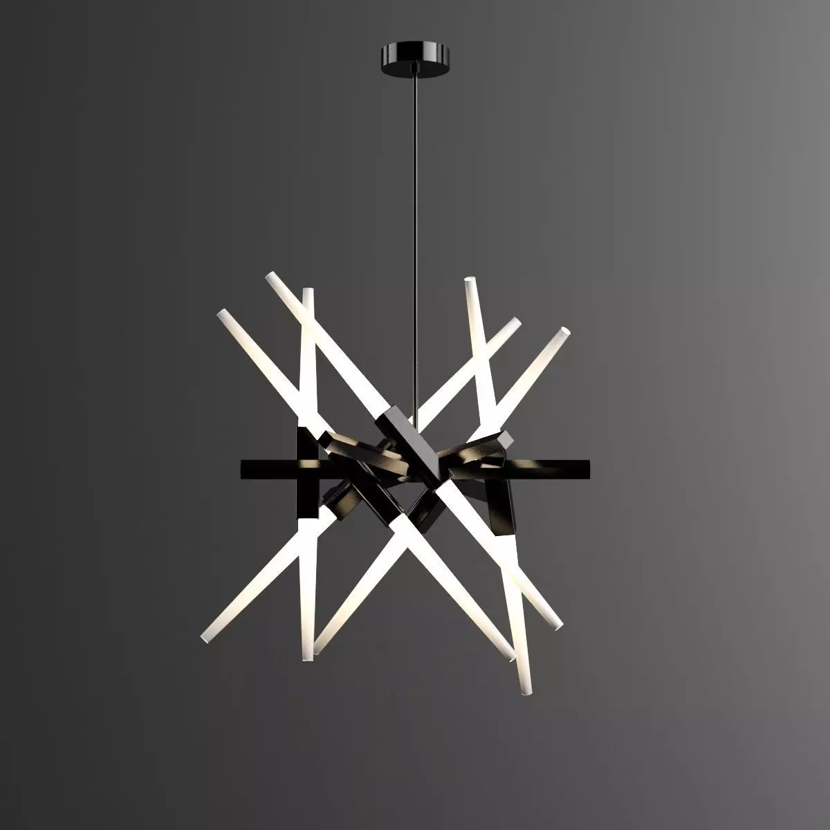 Ceiling light 3D model_0