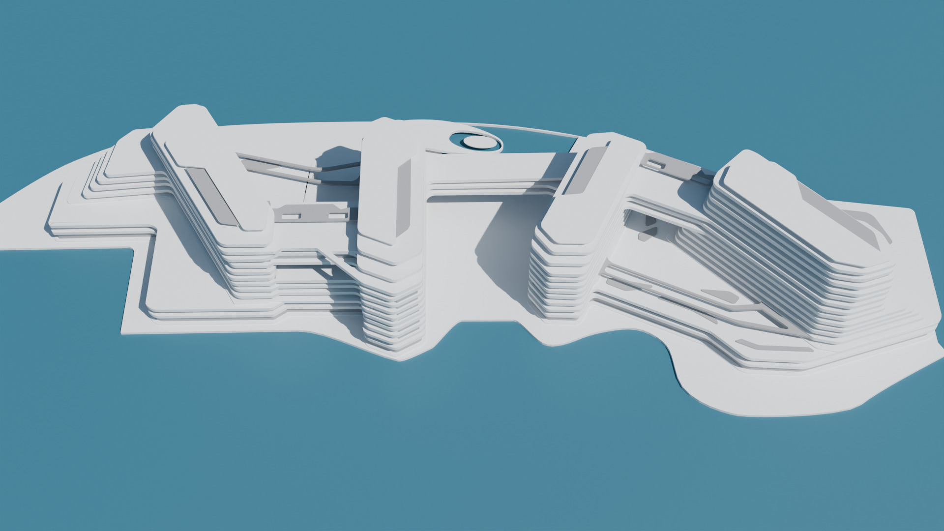 Quattro Del Mar - Low-poly 3D model 3D model_2