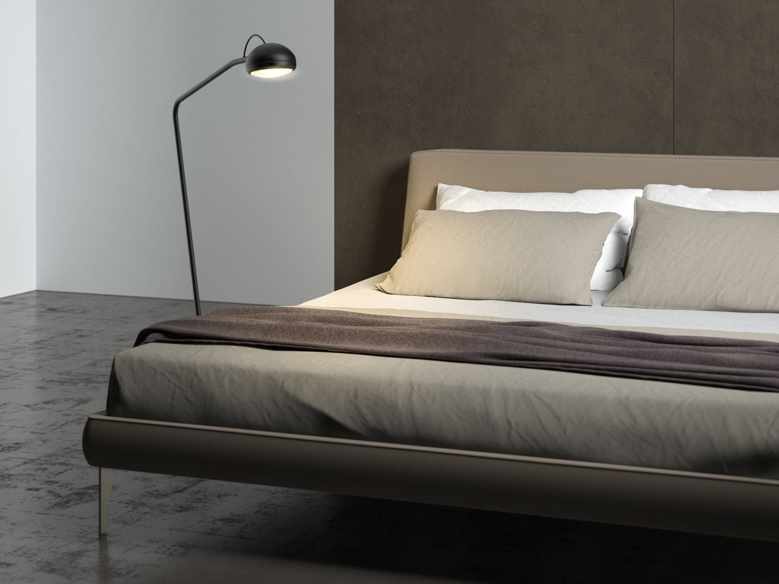 Gibson Bed 3D model_2