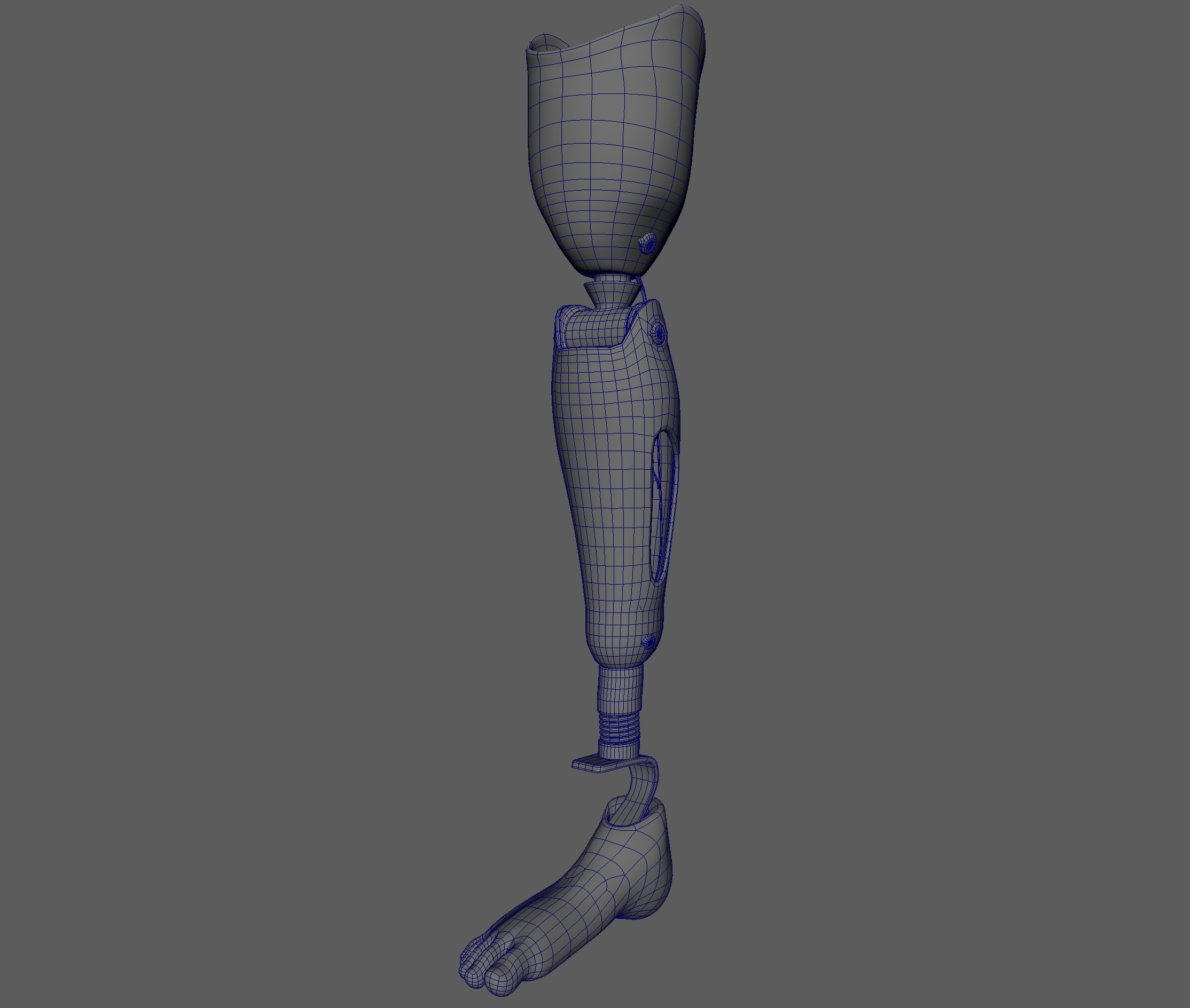 3D Semi-Realistic Fighter Character With Rig Low-poly 3D model_17