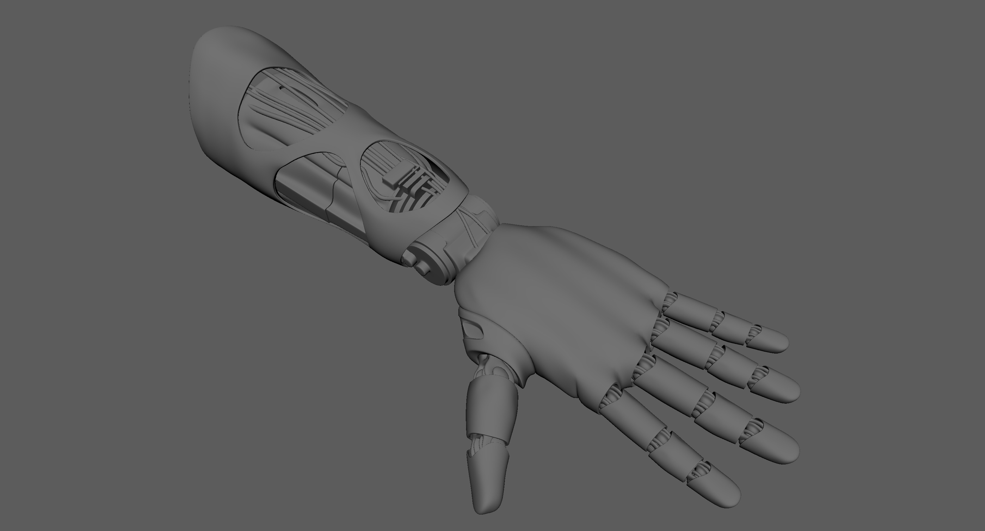 3D Semi-Realistic Fighter Character With Rig Low-poly 3D model_33